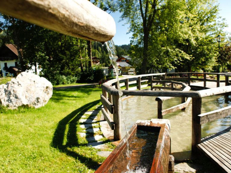 Kneippanlage im Wasserpark Russbach