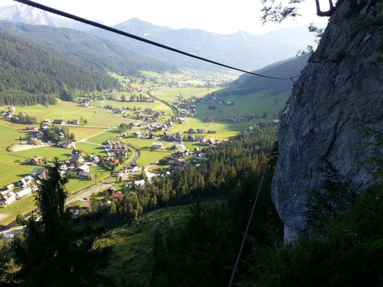Gosau via ferrata in Upper Austria