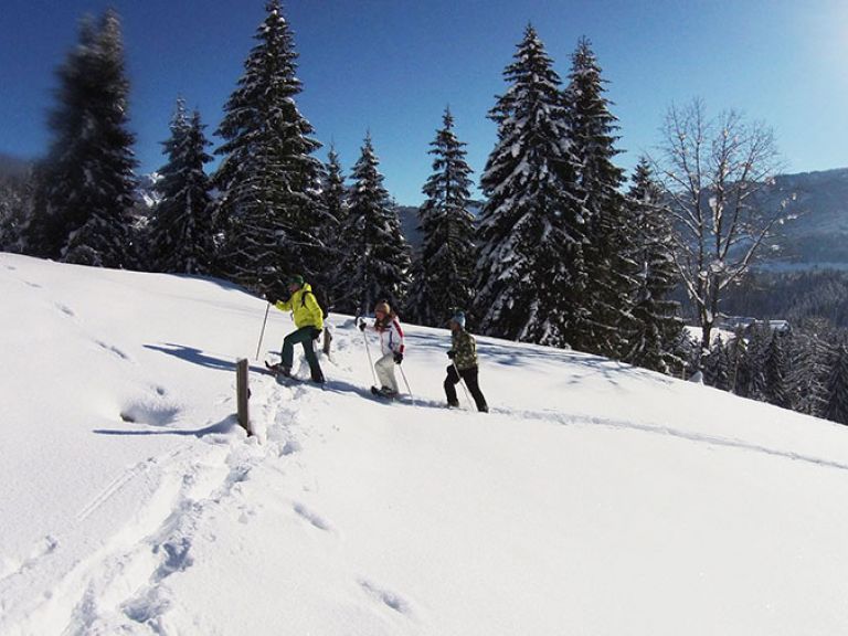 Geführte Schneeschuhwanderungen im Salzburger Land