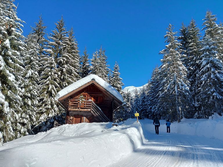 Winter hike to the Hofalmen in Filzmoos