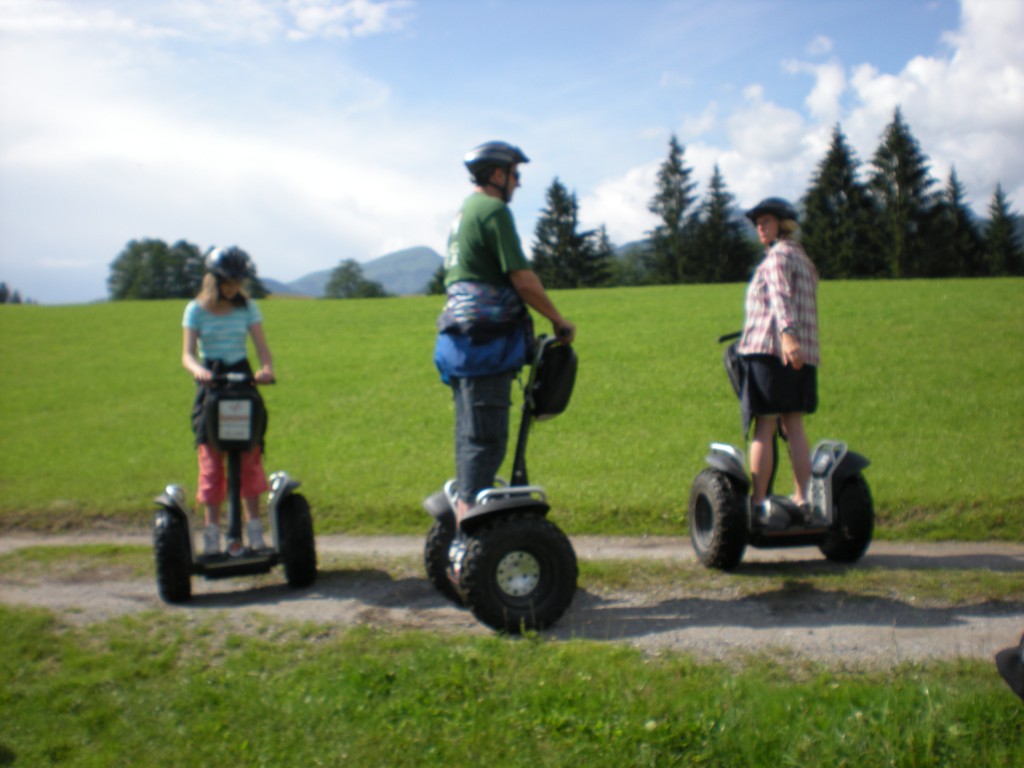 Mit dem Segway durch die Natur