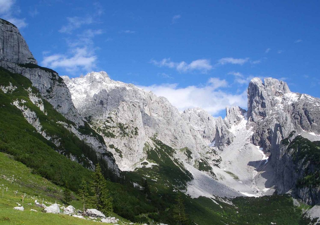 Traumhafte Aussicht auf die bizarre Bischofsmütze