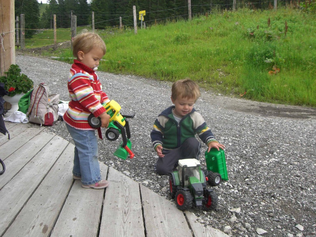 Kinderbetreuung auf der Rottenhofhütte