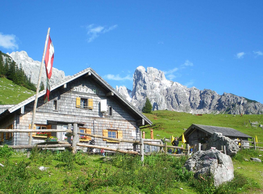 Stuhlalm am Austriaweg in Annaberg