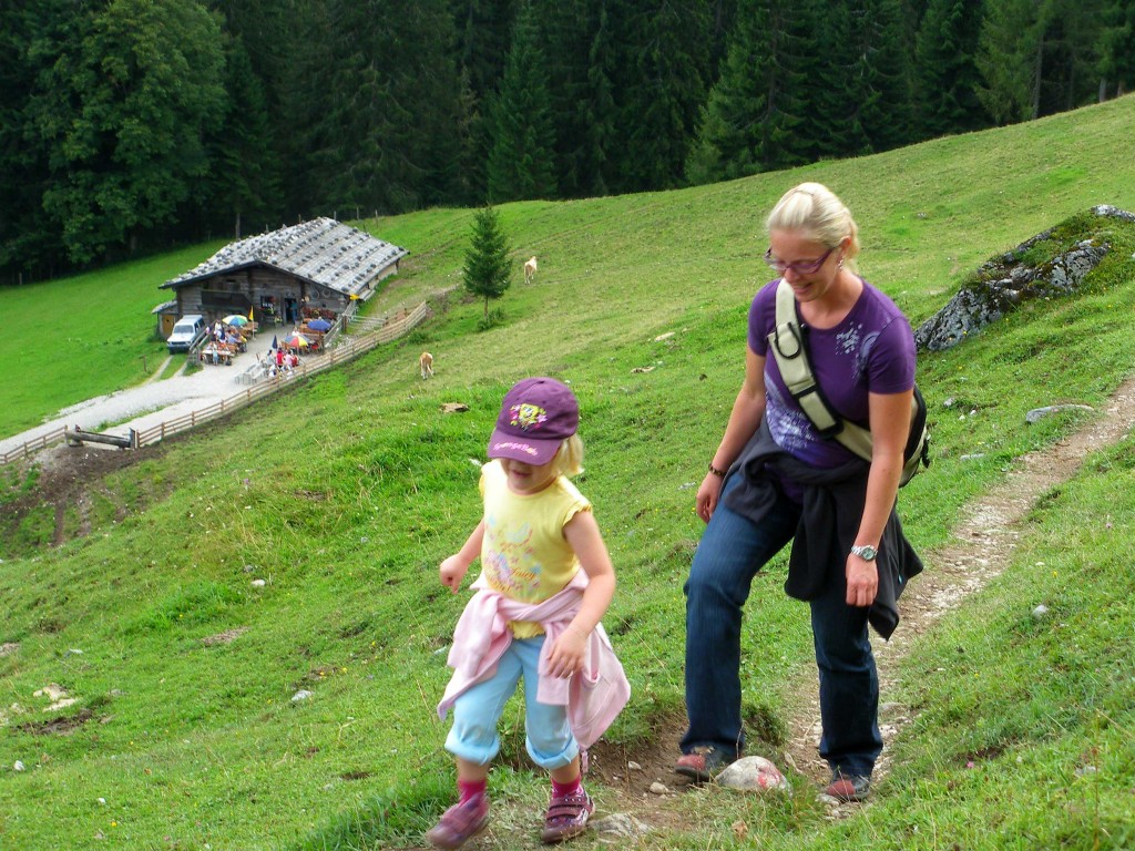 Auf dem Weg zum Lammertaler Urwald