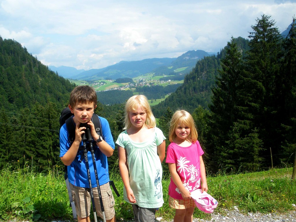 Auf dem Weg zur Rocheralm