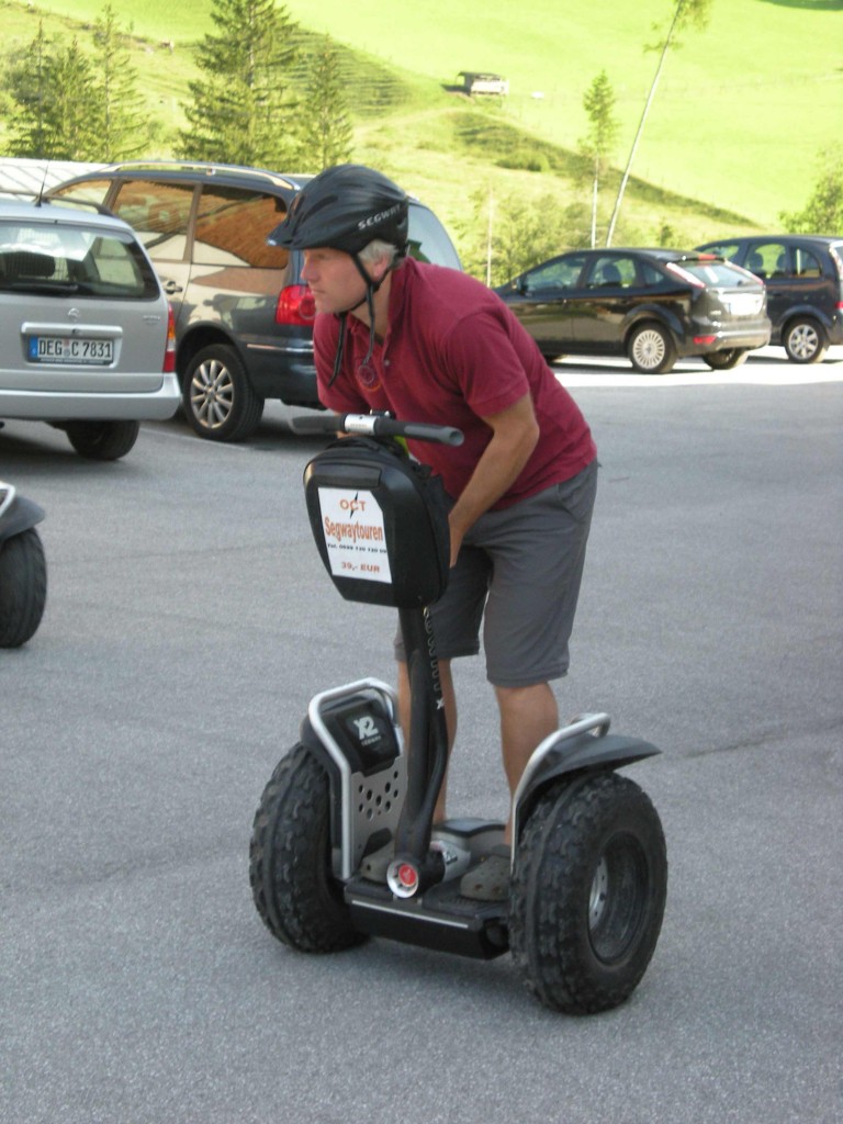 Ankunft Segway