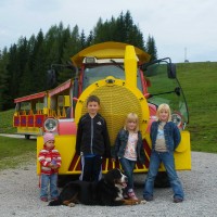 Unterwegs mit dem Bummelzug an der Hornbahn