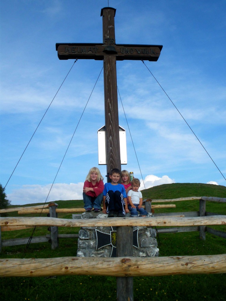 Heimkehrerkreuz auf der Schwarzeneckalm