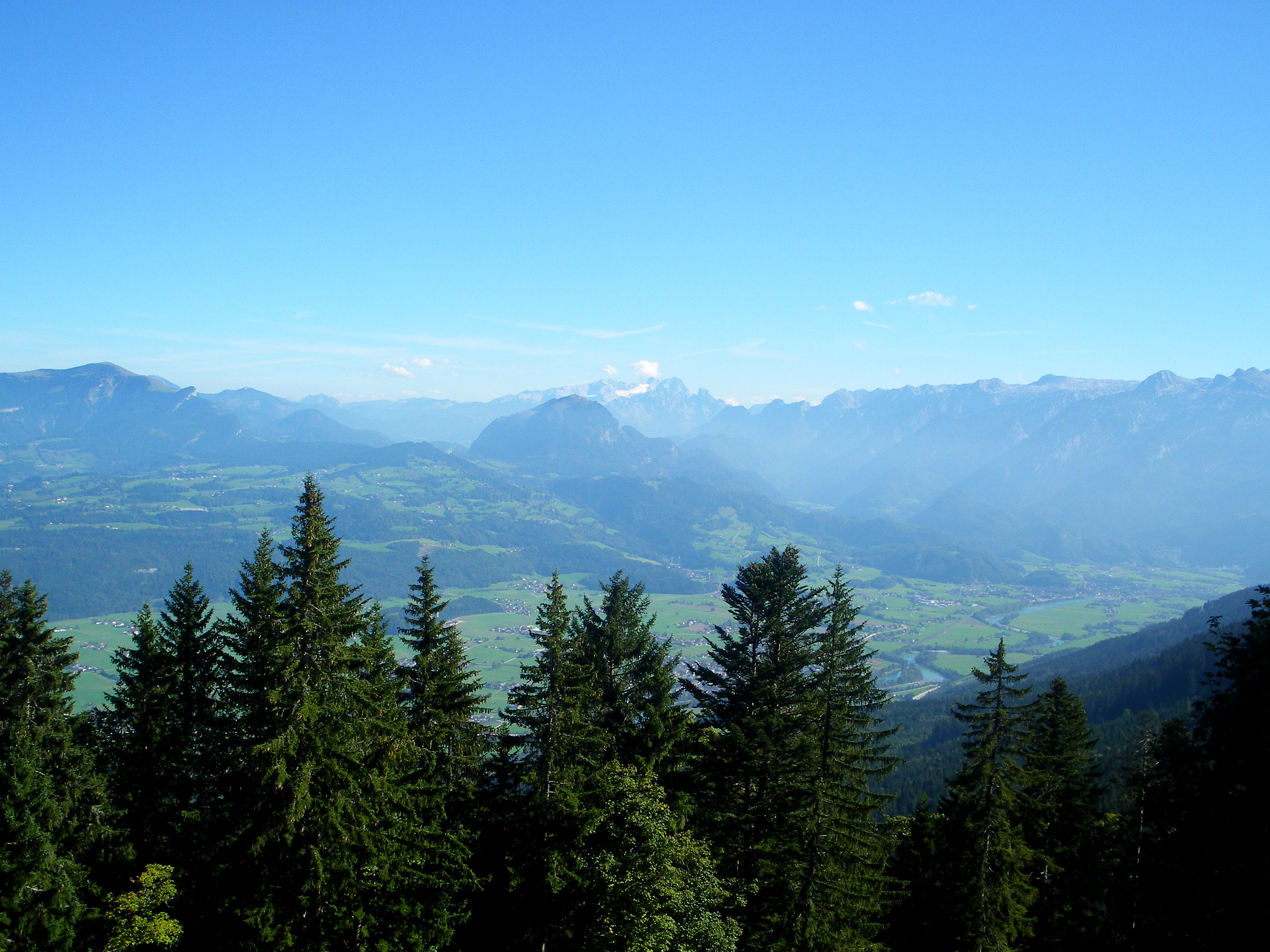 Aussicht auf das Salzachtal