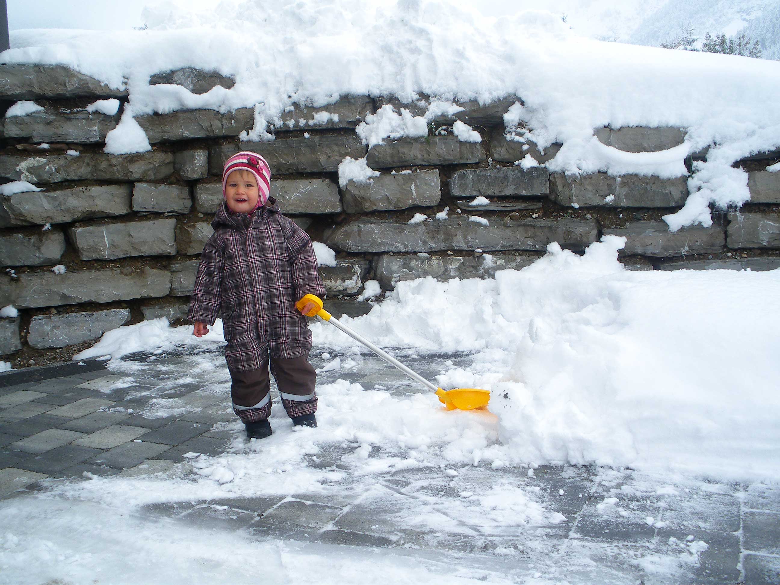 Endlich: Der erste Schnee