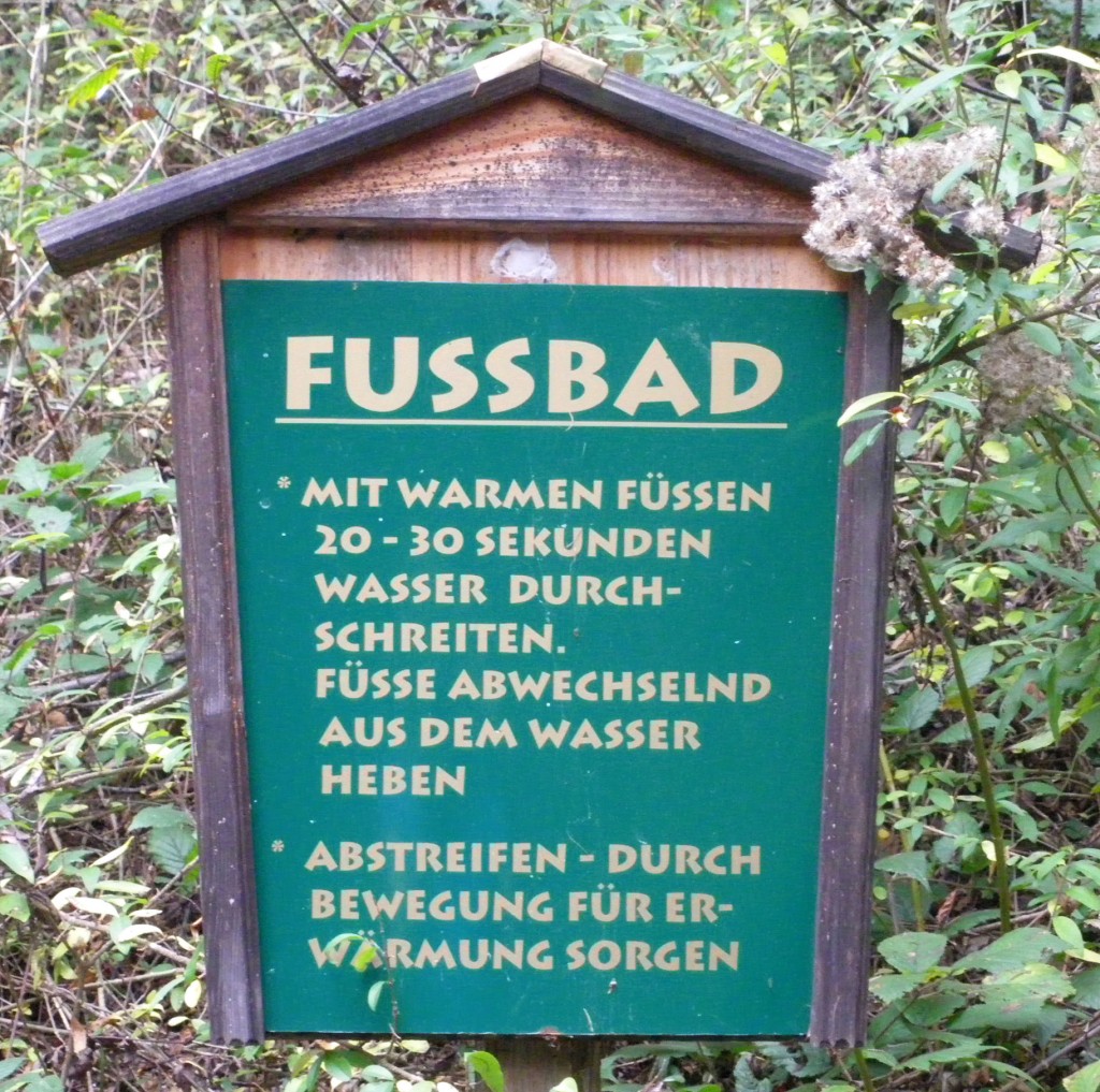 Fussbad