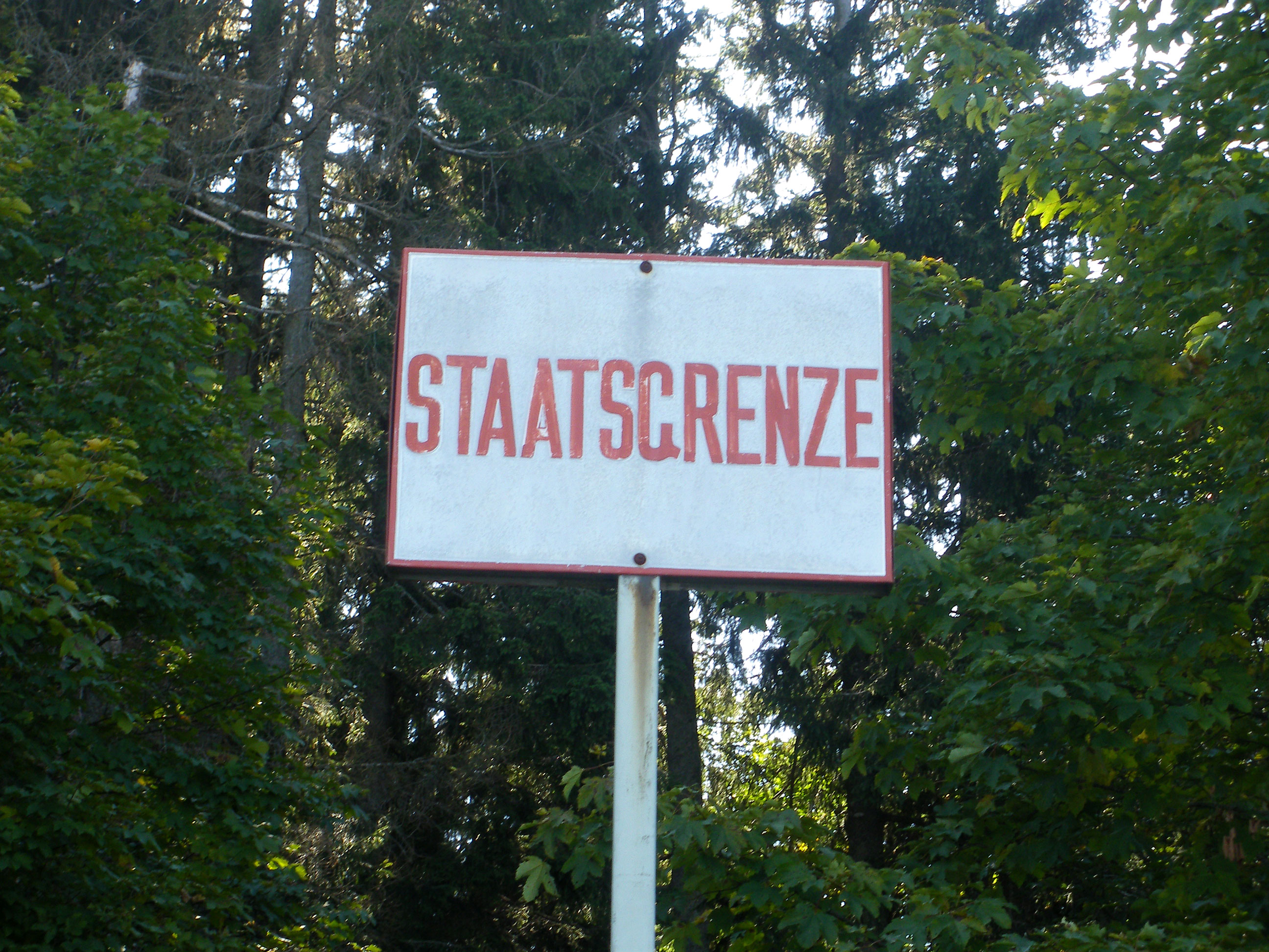 Staatsgrenze am Zinkenkogel