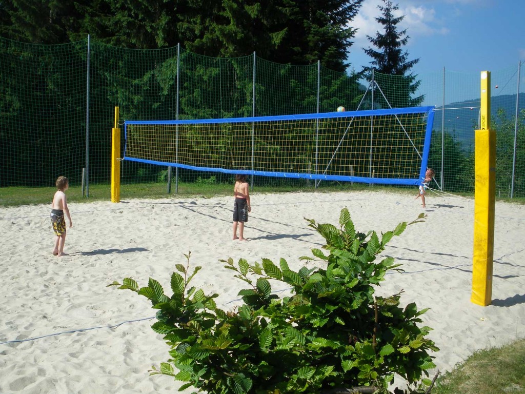 Volleyballplatz-Waldbad