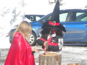 Fschingsspiele beim Alpengasthiof Lämmerhof