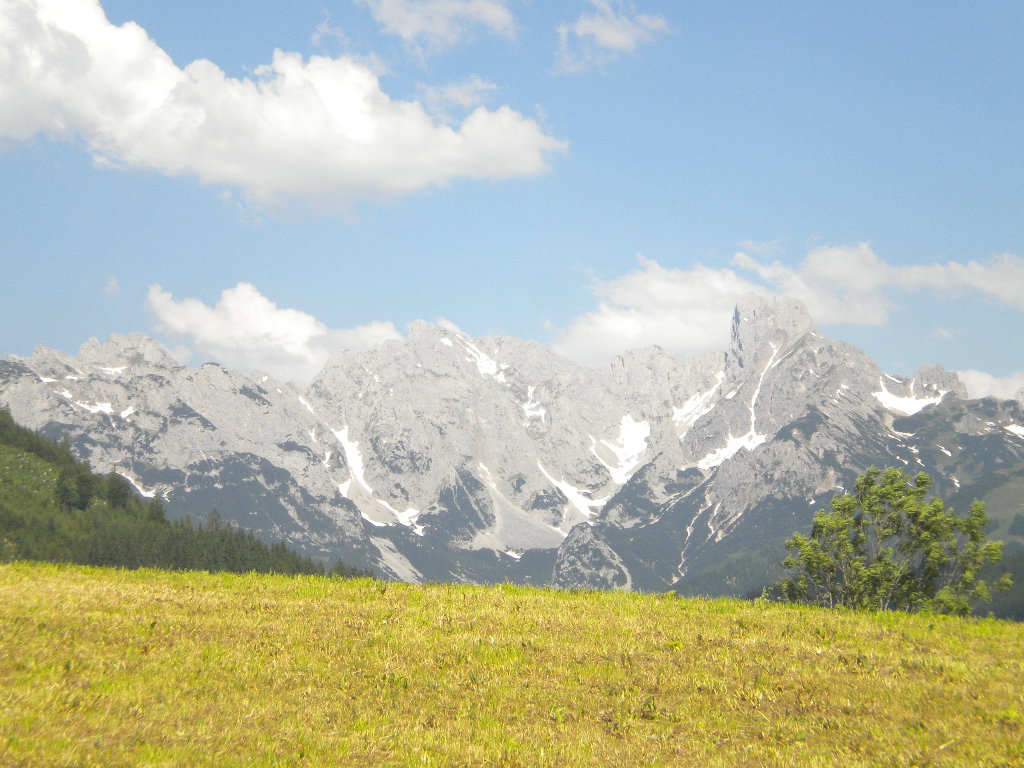 Traumhafter Ausblick auf die Berge Salzburgs