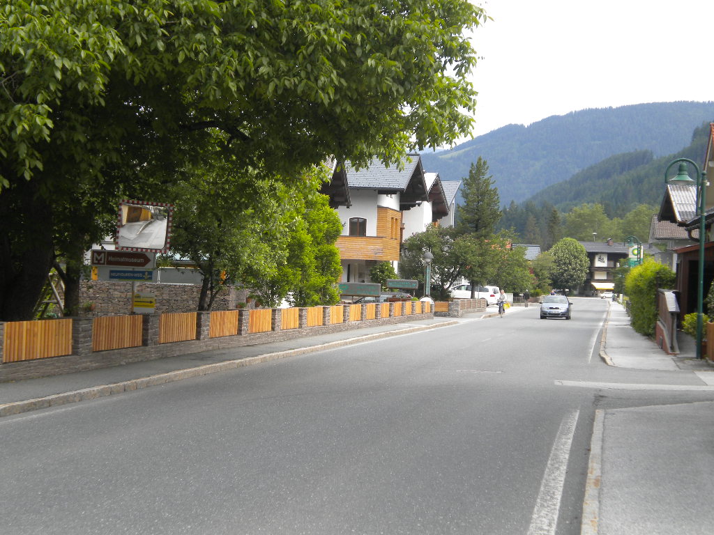 Straße im Salzburger Land