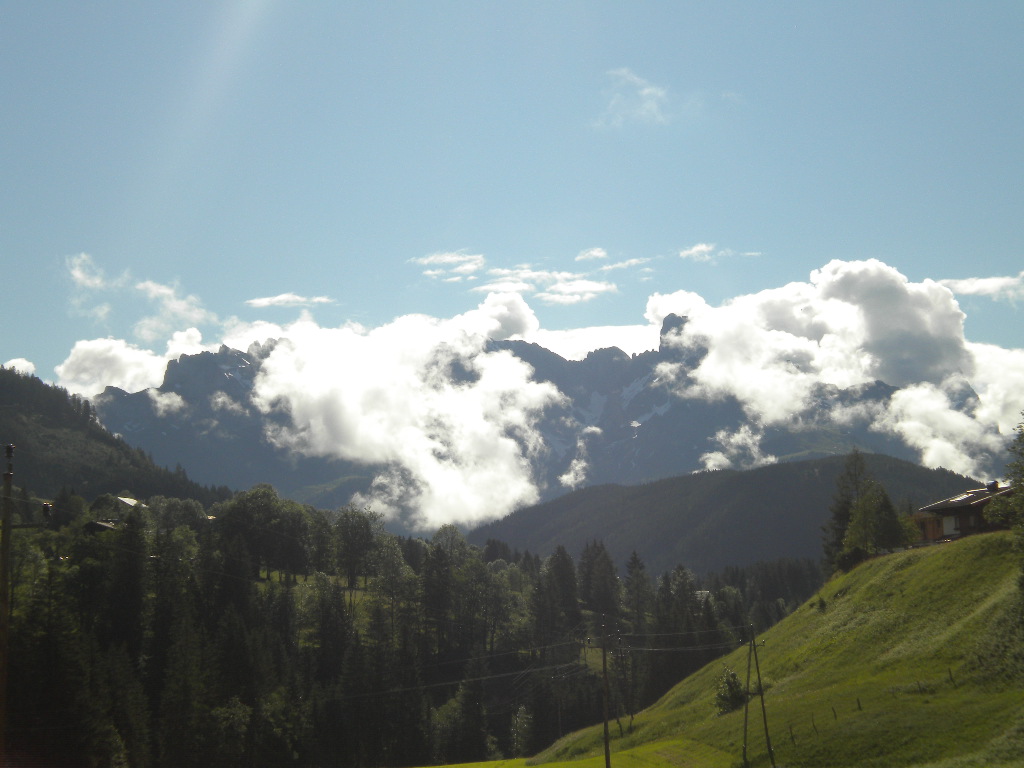 Traumhafte Aussicht bei einer Wanderung rund ums Lammertal