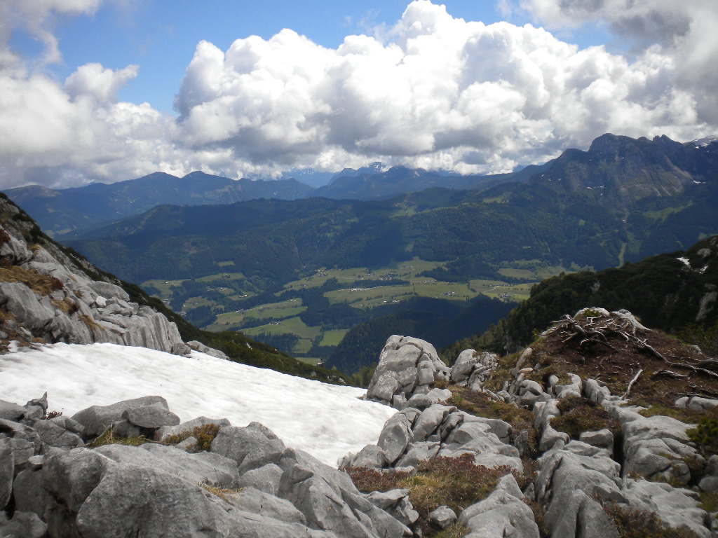 Wieder eine traumhafte Aussicht auf die Salzburger Bergwelt