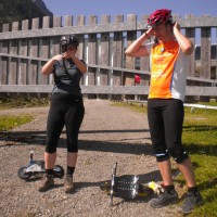 Lämmerhof Wochenprogramm am Donnerstag mit Bockerlahren am Karkogel in Abtenau auf der Rodelstrecke