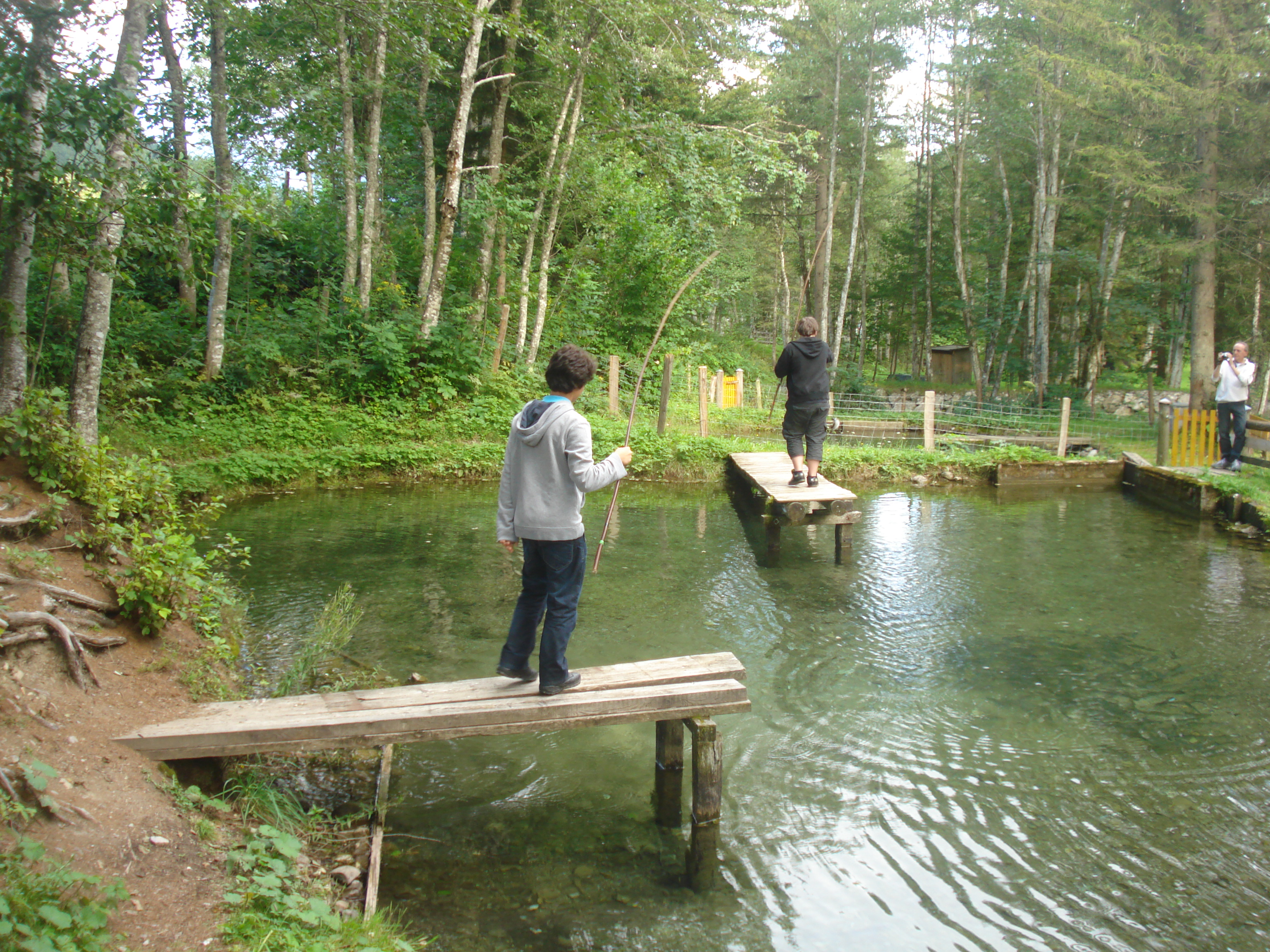 Abendessen selbst fischen