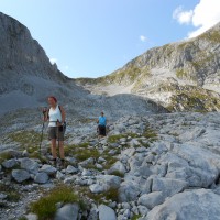 Hochgebirgswanderungim Zuge der Wanderwochen im Herbst vom Berghotel Lämmerhof auf den Edelweisskogel und den Hochkarfelderkopf