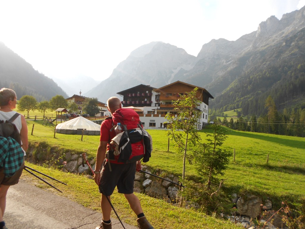 Hochgebirgswanderung in den Wanderwochen im Berghotel Lämmerhof