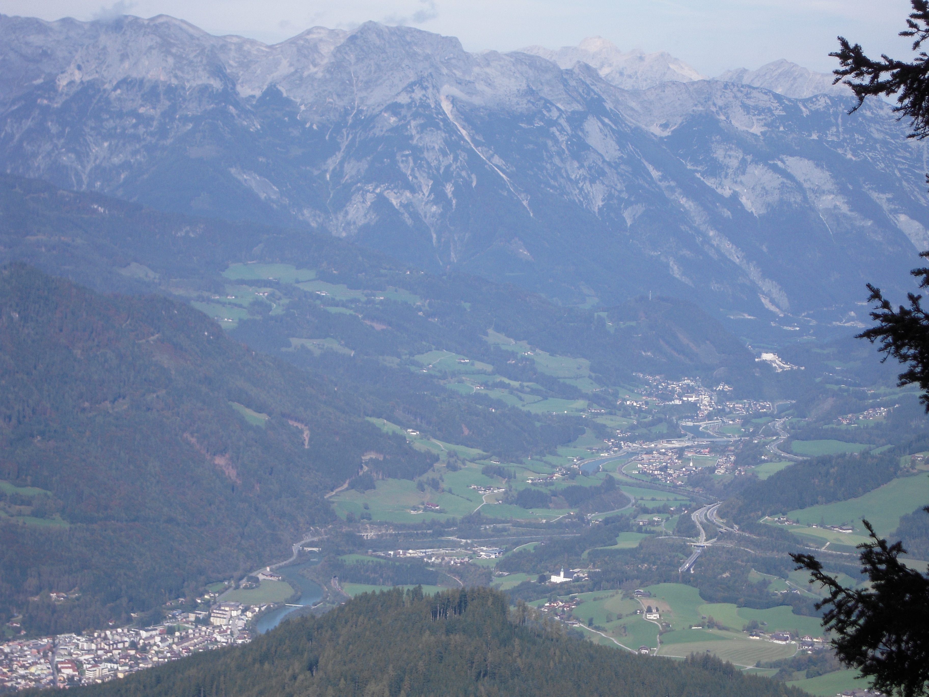 Blick auf das Salzachtal