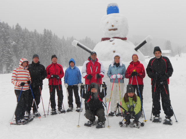 Startfoto vor Snowmen MAXI