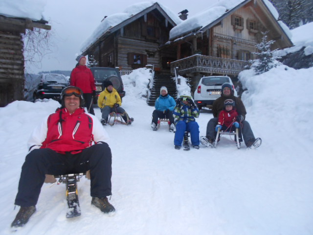 Los gehts! Rodeln im Lammertal