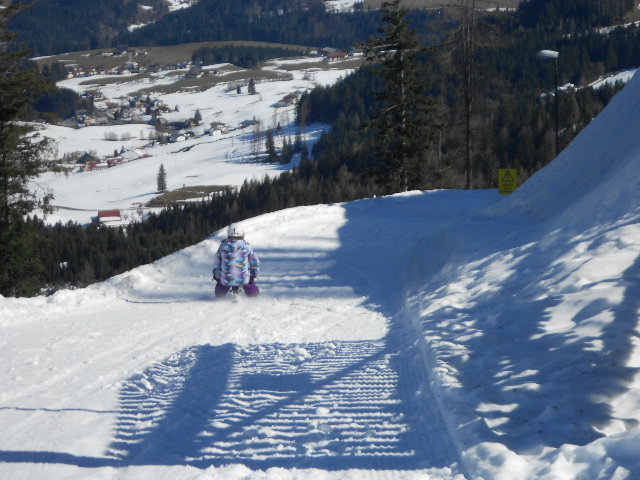 Sonnenschein in den Alpen