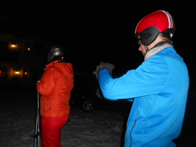 Skitour im Lammertal in der Silvesternacht