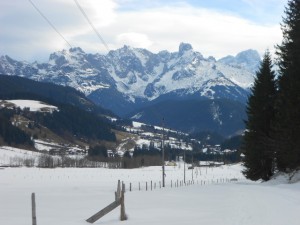 Winterliche Natur im Lammertal