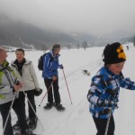 Weite Schneefelder im Lammertal