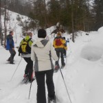 Gemeinsam Schneeschuhwandern