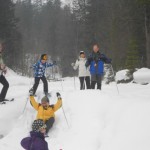 Begleitete Schneeschuhwanderung mit den Gastgebern des Berghotels Lämmerhof