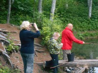 Angeln und Grillen bei den Lammertaler Fischteichen