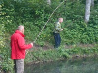 Angeln und Grillen bei den Lammertaler Fischteichen