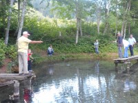 Angeln und Grillen bei den Lammertaler Fischteichen