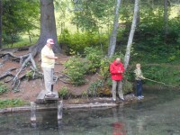 Angeln und Grillen bei den Lammertaler Fischteichen