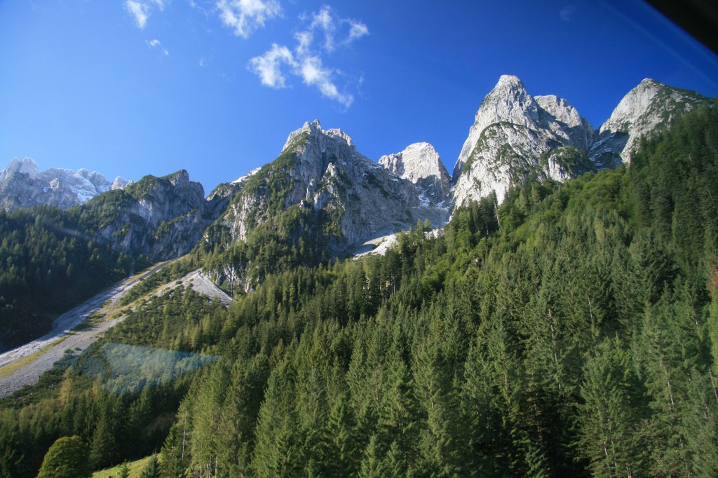 Der große Donnerkogel im Gosaukamm zwischen Oberösterrreich und Salzburg