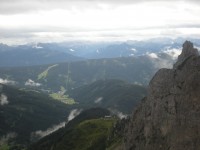 Auf halben Weg bei der Gosaukammumrundung