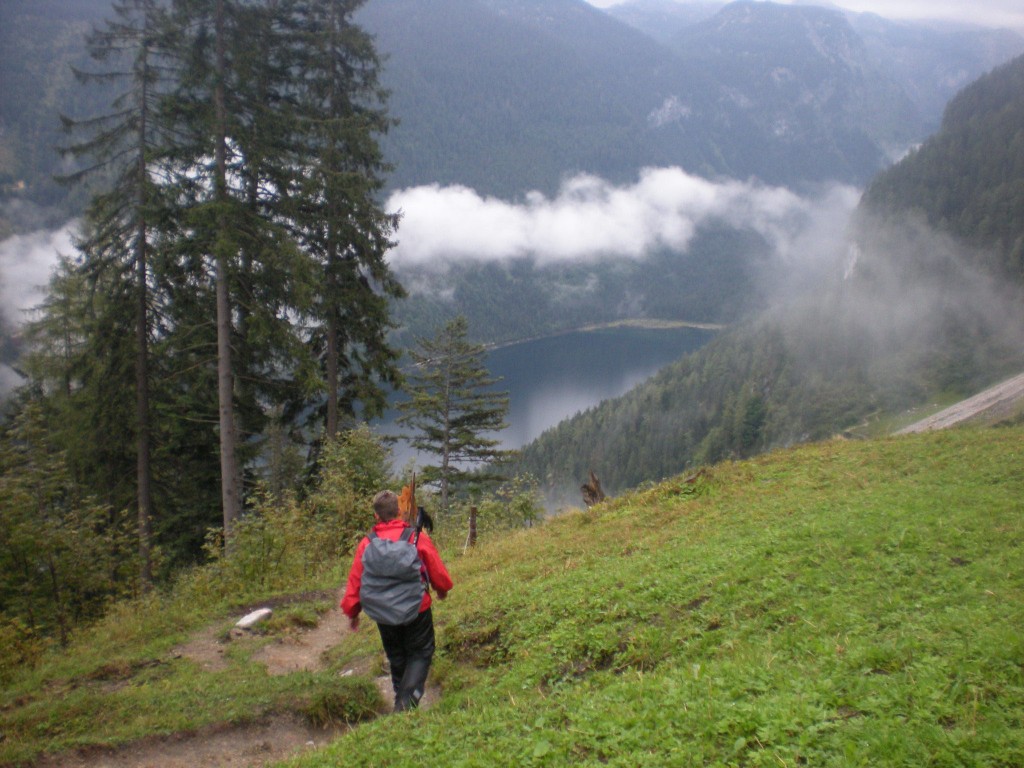 Gosausee auf den Rückweg von der Gosaukammrundwanderung