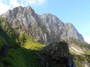 Blick zum Hohen First und auf die Tagweide