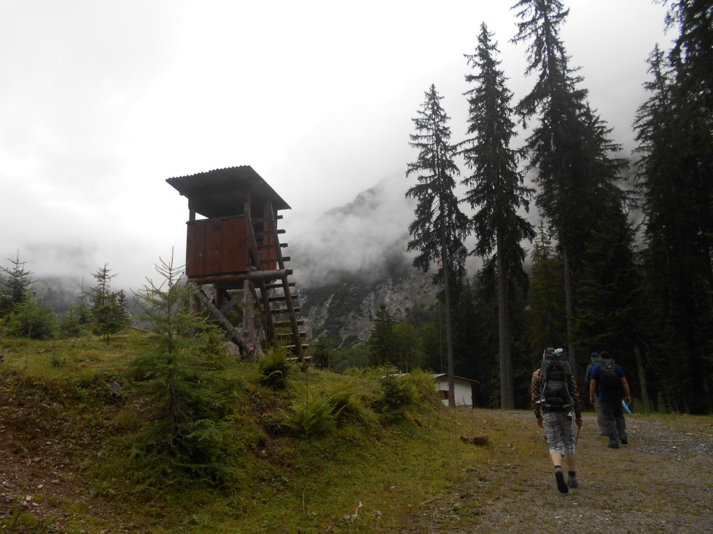 Hochsitz in der Aualm