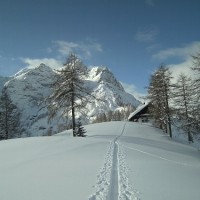 Die Ostpreußenhütte zwischen dem Tennengebirge und dem Hochkönigmassiv