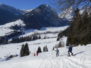 Schneeschuhwanderung im Lammertal - Salzburger Land