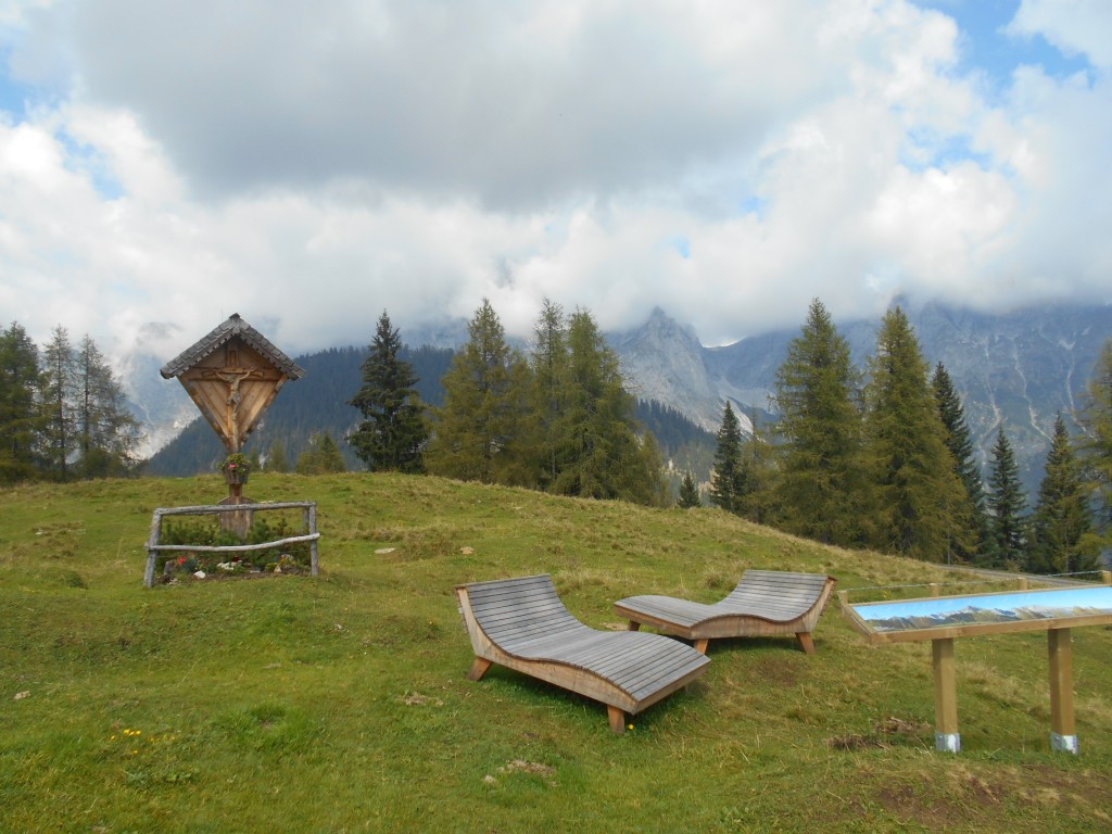 Logenplatz auf der Karalm