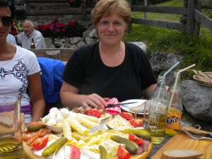 Brettljause auf der Spießalm im Lammertal