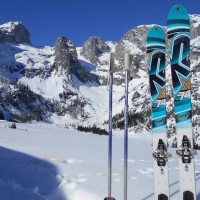 Mit den Tourenski in die Aualm am Tennengebirge